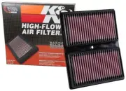 K&N Hi-Flow Air Intake Filter 33-3037 For Audi Volkswagen Seat Skoda