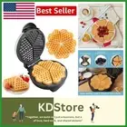 Cucina Pro Heart Waffle Maker – Non-Stick, 5 Waffles, Ultimate Breakfast Gift