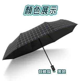 抗UV格子晴雨傘 自動摺疊傘 格子折傘 摺疊傘 格子雙人傘 格子折疊傘 格子防曬傘晴雨傘 (7.8折)