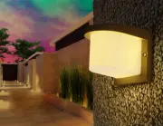 Outdoor Lamp 10W LED Wall Mount Light Fixture PMMA Waterproof Doorside Gateside
