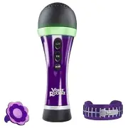 First Act Voice Rockerz Light Up Microphone Voice Changing Mic, Purple