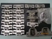 19 BLUM CABINET HARDWARE PIECES MISC.