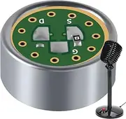 Dynamic Microphone Cartridge,Microphone Sound Pickup Replacement - 14mm Unidirectional Electret Mic Condenser for Vocal Instrument Recording Live Broadcast