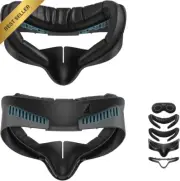 AMVR Facial Interface for Meta/Oculus Quest 3S, PU Cushion, Breathable Ice Silk