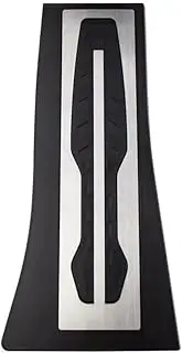 CHPGKGVNVT Car Pedals for BMW X5 X6 F15 F16 E70 E71 E72 M 2008-2022 LHD Gas Accelerator Brake Footrest Pedal Pad Cover Kit Accessories Pedals(1Pc Rest)