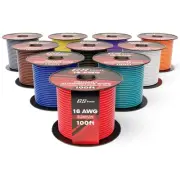 GS Power 16 Gauge Stranded Copper Clad Aluminum Zip Cord 100 ft, Multicolor