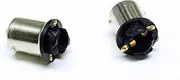 PA 2X T10 194 168 to 1156 Ba15s Bulb Base Converter