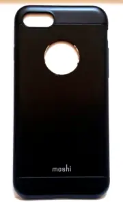 Moshi Armour Case iPhone SE 2 (2020) iPhone 8 7 6 Premium Metallic Black OEM New
