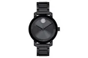 Movado Black Ceramic Women's Swiss Made Watch - 3601235