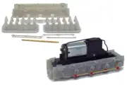 Fourdees Baguley Jack-Shaft Conversion 009 / OO9 Kit for Farish 08 chassis
