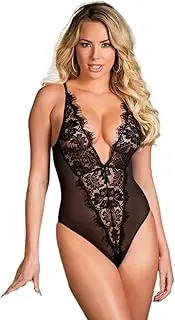 [JINZIJINYU] Women Lingerie Sexy Bodysuit Sexy Lingerie Women Lace See Through Jumpsuit Pajamas