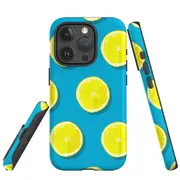 For iPhone 15 Pro Max Case, Shielding Cover, Lemon Slices