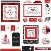 Photoplay Paper Kringle & Co Ephemera Cardstock Die-Cuts, Multi