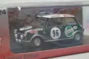 100SPA04 SPARK 1:43 Mini BMC Cooper 1000 S 24H Spa 1969 J.Vernaeve C.Baker #96