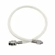 MiFlex (DS) Dual Swivel LP Regulator Braided Hose Dive Second Stage Scuba White
