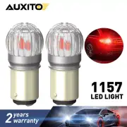 2X AUXITO 6SMD 1157 BAY15D Red LEDBrake Tail Stop Light Bulb Canbus Error Free (for: Toyota)