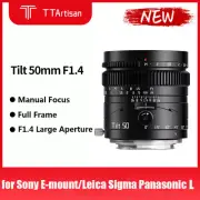 TTartisan 50mm F1.4 Tilt Full Frame Lens for X/E/Z/L/M43/RF M4/3 Mount Cameras