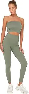 [Trendyol] Women's Seamless Lace Sports Butt/Yoga Pants