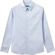 [United Colors of Benetton] Children's and Teenagers' Shirt, Celeste 081, S