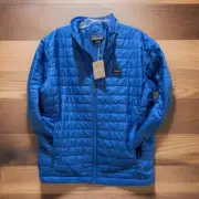 PATAGONIA Nano Puff Jacket Primaloft Men's XL Endless Blue FA24 $239 NWT
