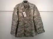 USGI Army Combat Uniform ACU Coat Wind Resistant Poplin Small X-Long 2003 118-A