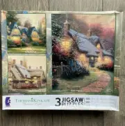 Thomas Kinkade 3 in 1 Jigsaw Puzzle