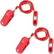 2pcs Treadmill Magnet Safety Key, 1.7x0.5 Inch Universal Magnetic Safety Switch Replacement Treadmill Emergency Stop Magnet for Most Running Machines (Flat Oval)