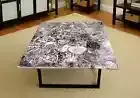 Handmade Agate Stone Table | Custom Crystal & Gemstone Table | Semi-Precious