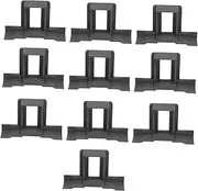 Hoement 10pcs Solar Panel Drainage Clips Photovoltaic Panels Water Dust Clips Auto Remove Clamp