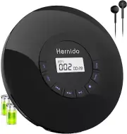 Portable CD Player Headphone Rechargeable CD Player Car Compact CD Walkman 5 EQ