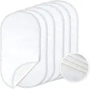 TILLYOU TPU Flannel Waterproof Changing Pad Liner and Covers Diaper Changing Pads for Baby Size 11.5x23 6 Count