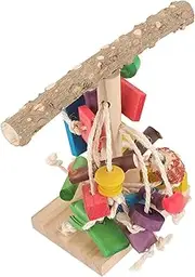 WOONEKY Pepper Wood Bird Stand Bird Perches for Parrots Natural Wood Bird Perch Parrot Bird Perch Parakeet Perches Natural Bird Perch Bird Accessories Parakeet Cage Perch Bird Cage Perch