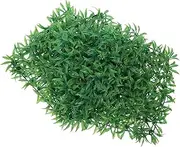 FONDOTIN 4pcs Artificial Plant Wall Houseplants Live Plant Decorative Grass Wall Artificial Wall Grass Artificial Grass Artificial Wall Plants Grass for Wall Decor Green PVC