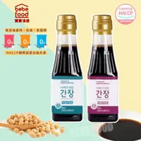 在飛比找蝦皮購物優惠-韓國 BEBEFOOD 寶寶福德 寶寶專用醬油 (兩種口味)
