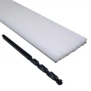 Guitar Side Dot Fret Marker – 10 Pack – 1.5 mm – White - Includes Drill Bit