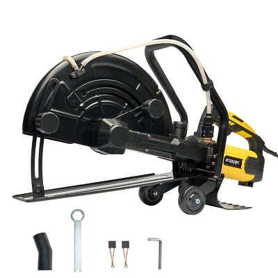 16" 3200W Electric Power Handheld Cement Masonry Concrete Cutter Guide Saw