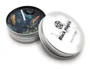Black Magick Hoodoo Ritual Candle