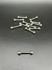 Pack x12 Piercing Barbells Tongue Rings Body Jewelry Wholesale