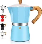 DITOSH 12 Cup Aluminum Espresso Stovetop Moka Pot Express Coffee Maker Percolator Italian Classic Mocha Coffee Machine for Italian and Cuban Cafe Brewing for Home & Camping 600ml 20oz