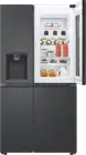 LG 635L InstaView SxS Refrigerator with Ice & Water Dispenser GS-V600MBLC