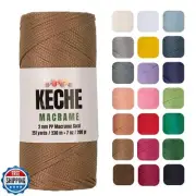Macrame Cord | Macrame Supplies 2mm Polyester Macrame Rope Yarn for Table Run