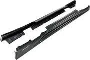 Half Carbon Fiber Side Skirts Compatible for Nissan GTR R35 Upgrade 2024 Year