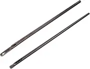 Generic 2Pcs Leather Crafting Needles for Hand Stitching Metal Sewing Pins for Leatherwork Durable Stylish Single Double Holes for Leather Projects