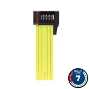 Abus, Bordo uGrip 5700C, Folding Lock, Combination, 80cm, 2.6', 5mm, Green
