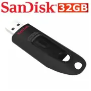 USB Flash Drive 32GB SanDisk Ultra USB 3.0 Memory Stick Pen PC Mac CZ48 100MB/s