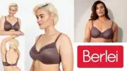 Berlei Understate Lace Coverage Underwire Bra Grey YXED Sizes 10DD 12C 14B