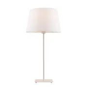 Devon Table Lamp, White