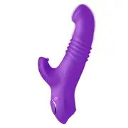 Gossip Blasters 7X Thrusting Silicone Rabbit Purple