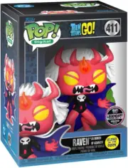 Raven as Demon of Azarath Teen Titans Go Funko Pop Digital NFT Redeem Presale