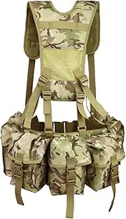 [Kombat UK] Kombat Lightweight Cadet MOD Assault Webbing, British Terrain Pattern, One Size